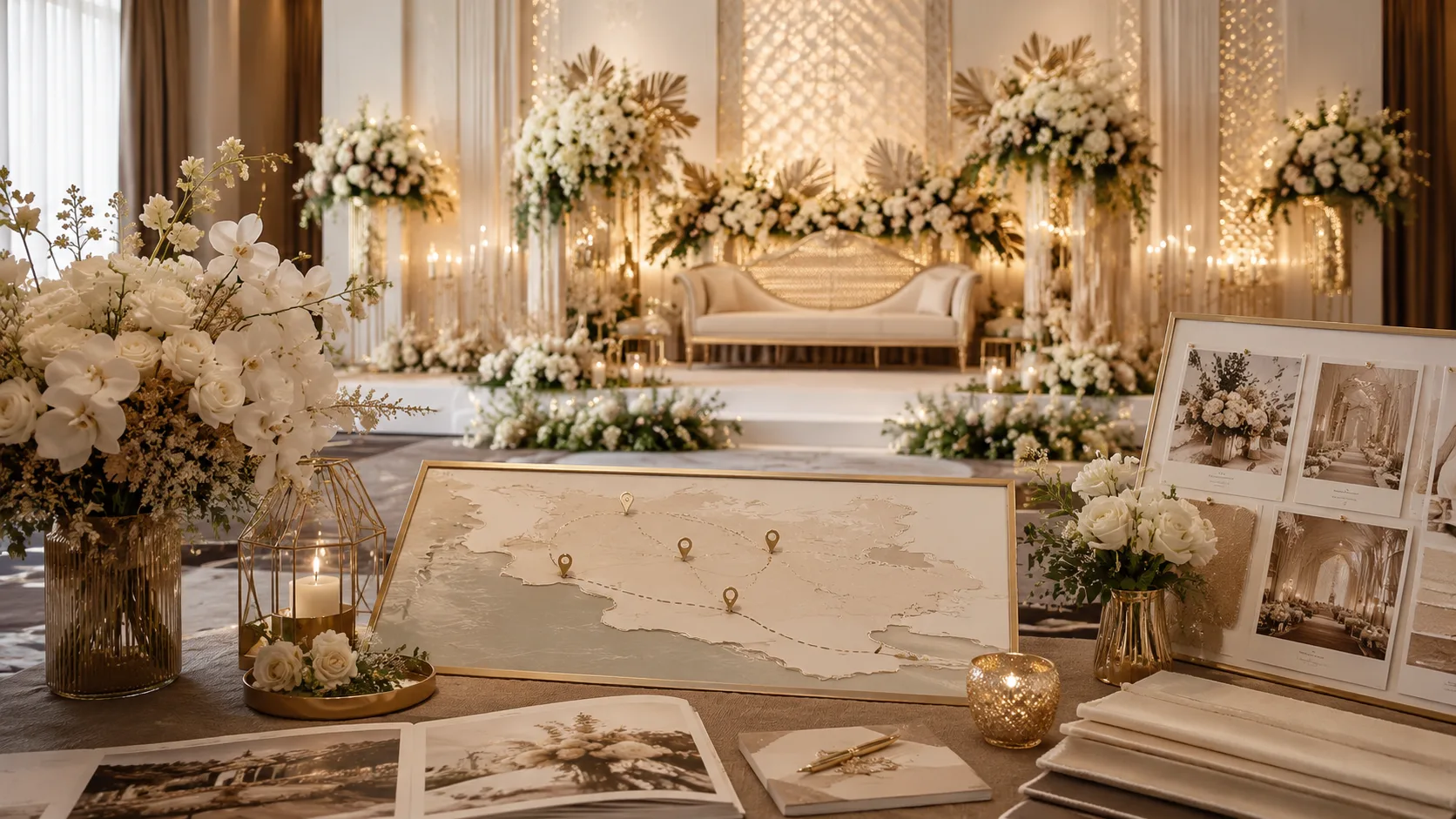 Area layanan dekorasi wedding HS Dekor Purwakarta dan Jawa Barat