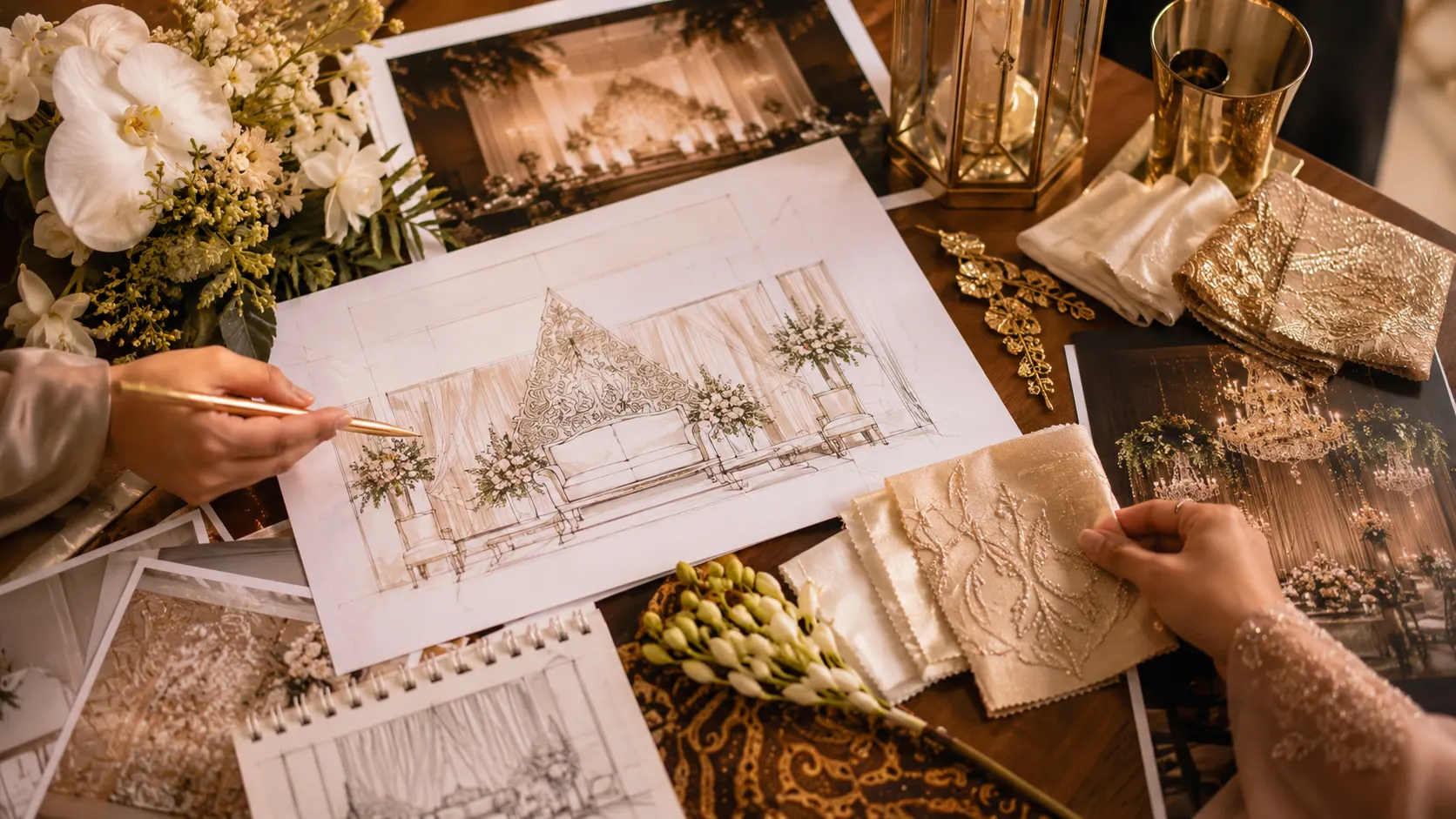 Konsep dekorasi wedding Jawa Barat untuk rumah gedung dan pelaminan
